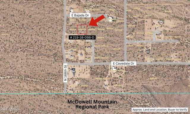 16800 E Bajada Drive -, Rio Verde, AZ 85263