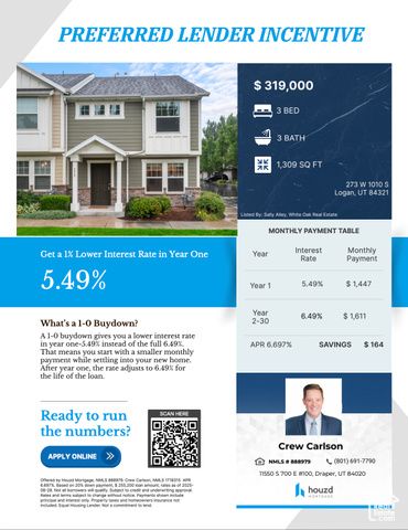 273 W 1010 S, Logan, UT 84321