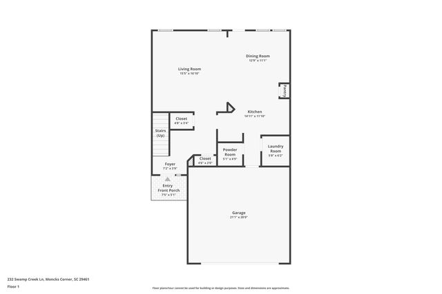 232 Swamp Creek Lane, Moncks Corner, SC 29461
