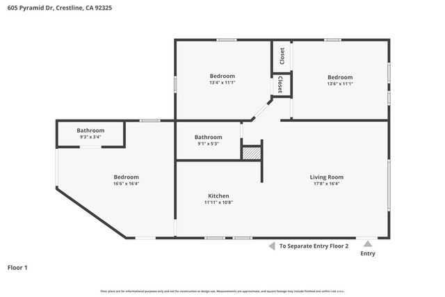 605 Pyramid Drive, Crestline, CA 92325