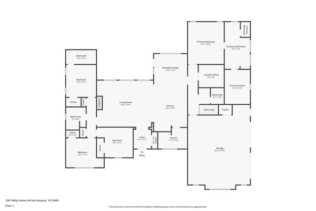 1267 Willy Vester Road, Van Alstyne, TX 75495