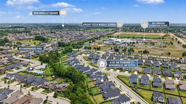 5102 SW Stanford Court, Bentonville, AR 72713