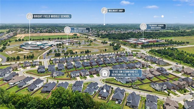 5102 SW Stanford Court, Bentonville, AR 72713
