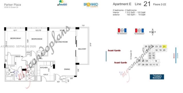 2030 S Ocean Dr 521, Hallandale Beach, FL 33009