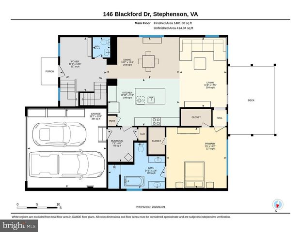 146 BLACKFORD DR, Stephenson, VA 22656