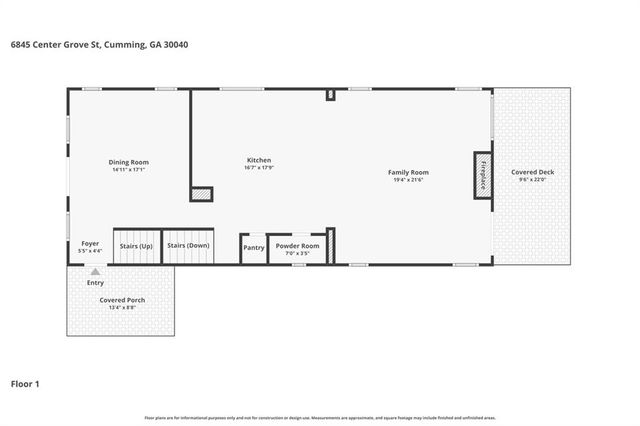 6845 Center Grove Street, Cumming, GA 30040