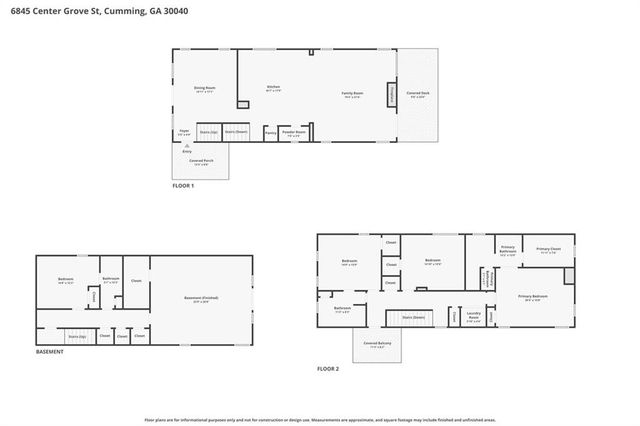 6845 Center Grove Street, Cumming, GA 30040
