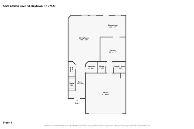 5827 Golden Cove Road, Cove, TX 77523