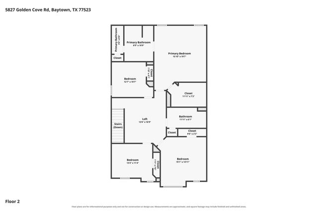 5827 Golden Cove Road, Cove, TX 77523