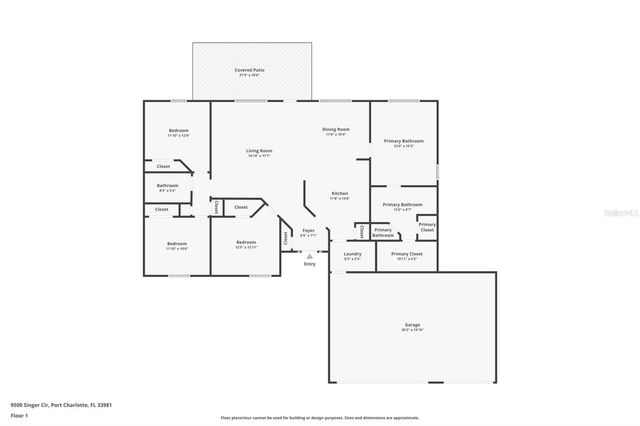 9500 SINGER CIRCLE, Port Charlotte, FL 33981