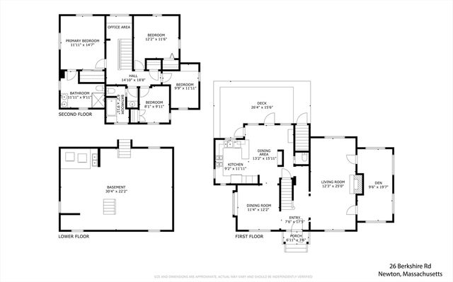 26 Berkshire Road, Newton, MA 02460