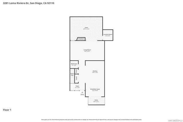 3281 Loma Riviera Drive, San Diego, CA 92110