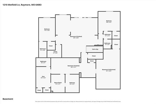 1210 Metfield Lane, Raymore, MO 64083