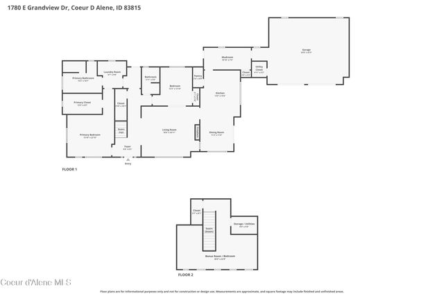 1780 E Grandview Dr, Coeur D'alene, ID 83815