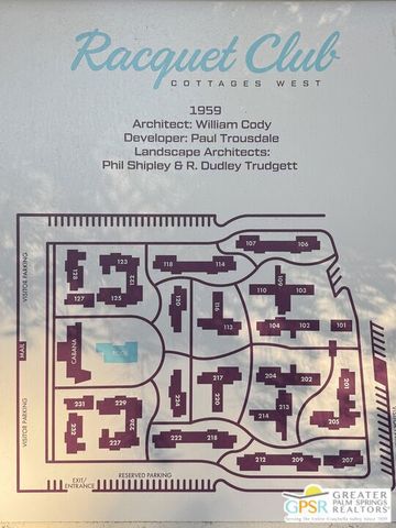 360 Cabrillo Road 220, Palm Springs, CA 92262