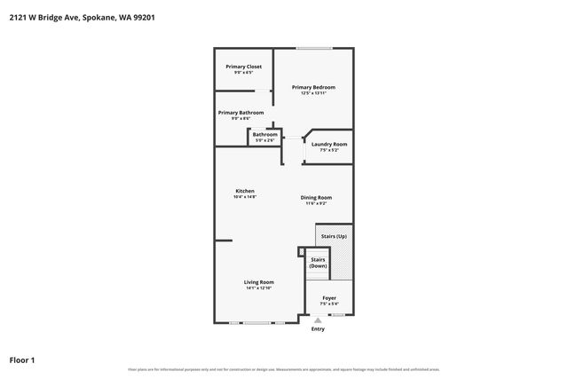 2121 W Bridge Ave, Spokane, WA 99201