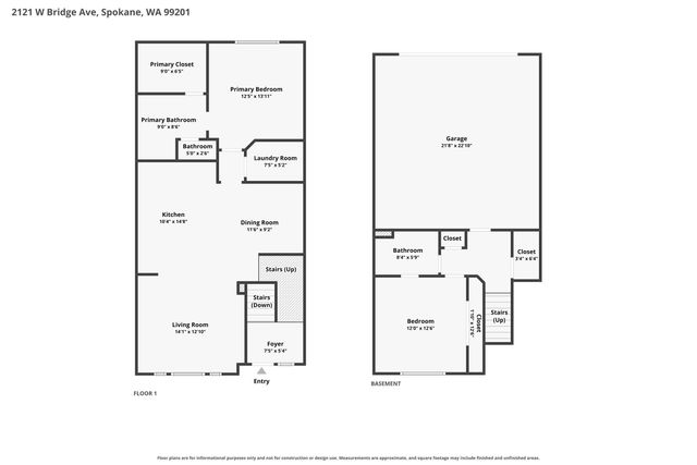 2121 W Bridge Ave, Spokane, WA 99201
