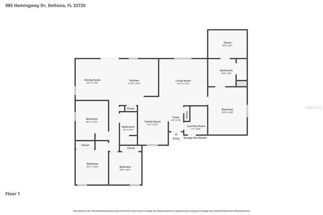 985 HEMINGWAY DRIVE, Deltona, FL 32725