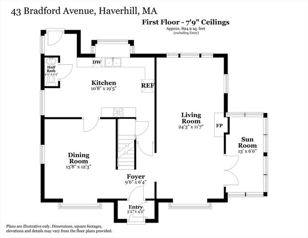 43 Bradford Avenue, Haverhill, MA 01835