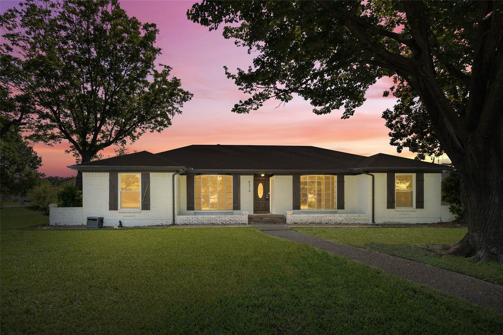 4316 Cinnabar Drive, Dallas, TX 75227