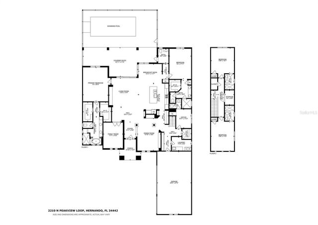 2210 N PEAKVIEW LOOP, Hernando, FL 34442