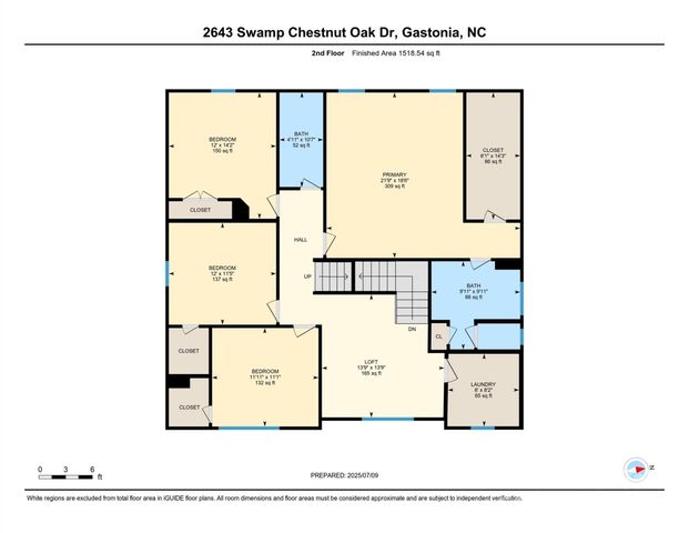 2643 Swamp Chestnut Oak Drive, Gastonia, NC 28056