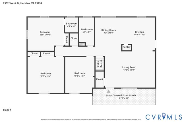 2502 Skeet St, Henrico, VA 23294