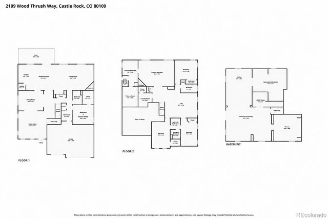 2109 Wood Thrush Way, Castle Rock, CO 80109