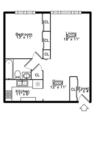 4624 N Commons Drive 104, Chicago, IL 60656