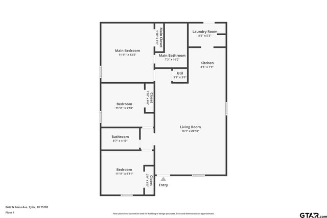 2407 N Glass, Tyler, TX 75702