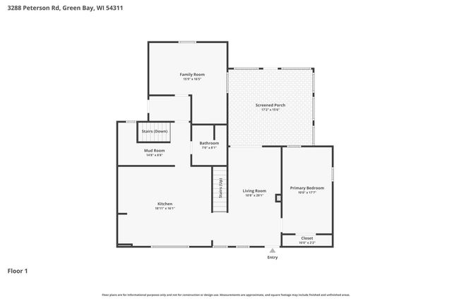 3288 PETERSON ROAD, Green Bay, WI 54311