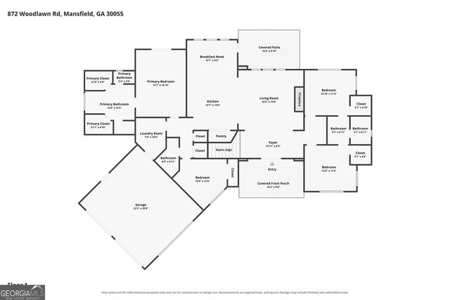 872 Woodlawn Road, Mansfield, GA 30055