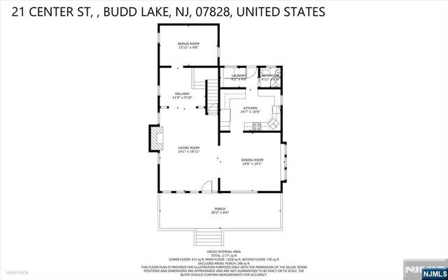 21 Center Street, Mount Olive Township, NJ 07828