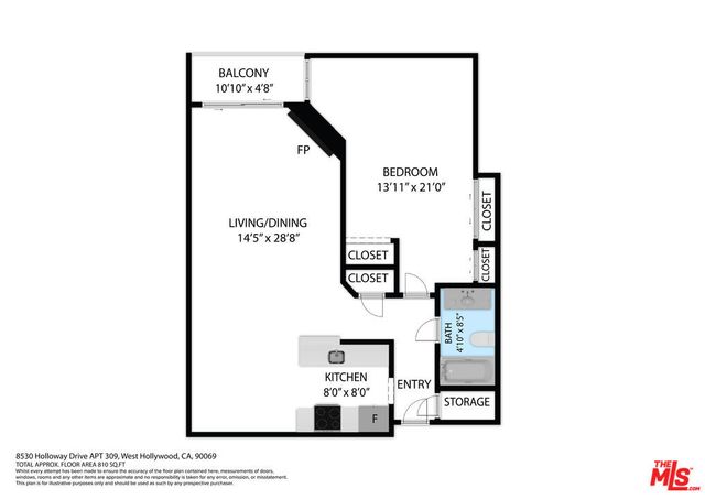 8530 Holloway Drive 309, West Hollywood, CA 90069