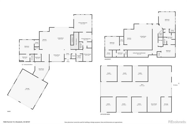 7600 Patrick Trail, Elizabeth, CO 80107