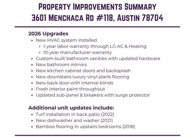 3601 Menchaca RD 118, Austin, TX 78704