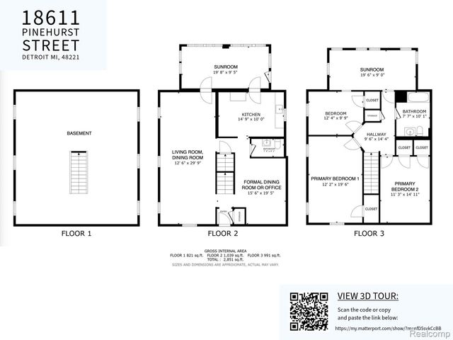 18611 Pinehurst Street, Detroit, MI 48221