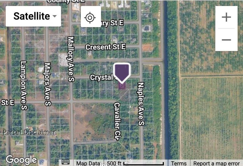 1246 Crystal ST E, LEHIGH ACRES, FL 33974 — exterior