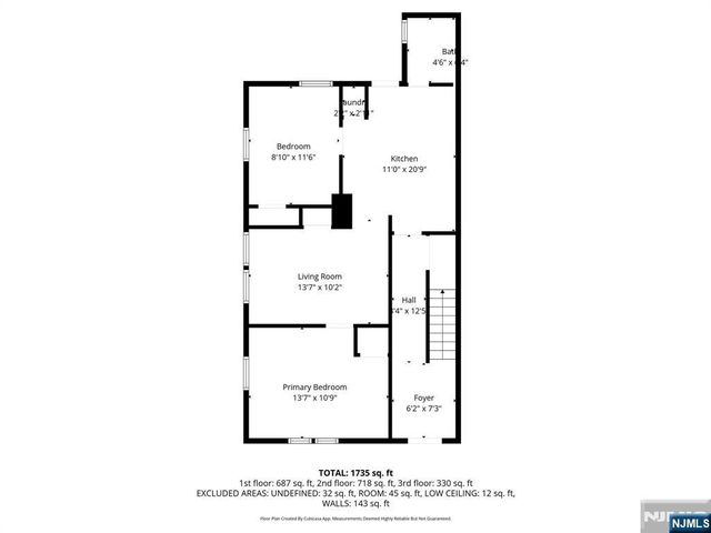 826 George Street 1st Floor, Plainfield, NJ 07062