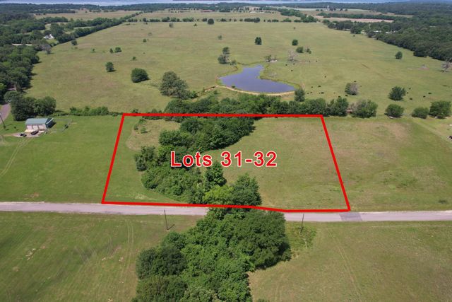 Lots 31-32 Private Road 5986, Yantis, TX 75497