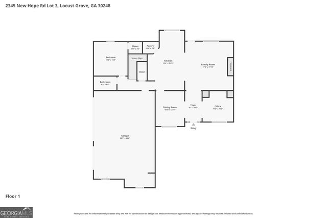 2345 New Hope Road LOT 3, Locust Grove, GA 30248