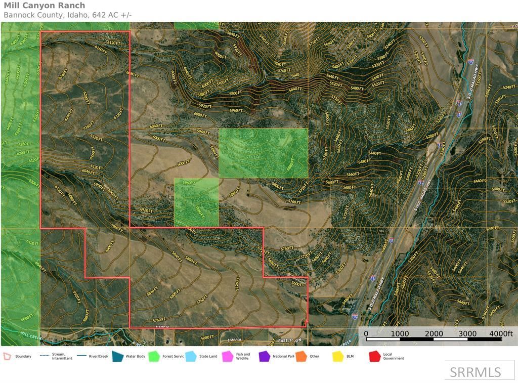 Image 3 of property listing at TBD 900 E, Downey, ID 83234