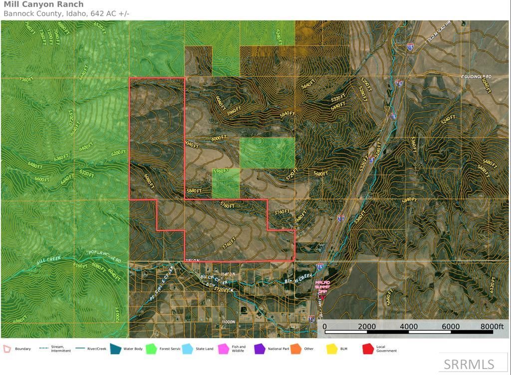 Image 4 of property listing at TBD 900 E, Downey, ID 83234