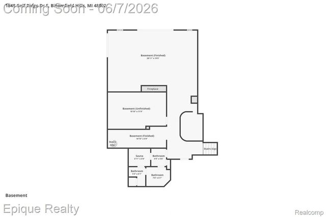 1848 Golf Ridge Drive S, Bloomfield Hills, MI 48302