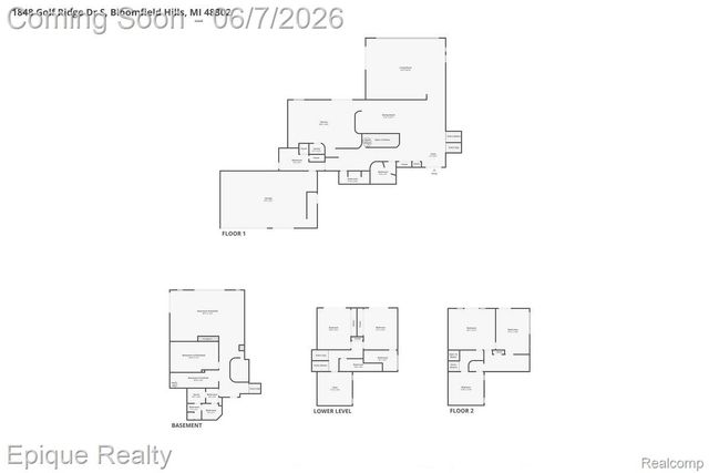 1848 Golf Ridge Drive S, Bloomfield Hills, MI 48302