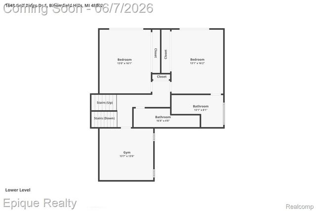 1848 Golf Ridge Drive S, Bloomfield Hills, MI 48302