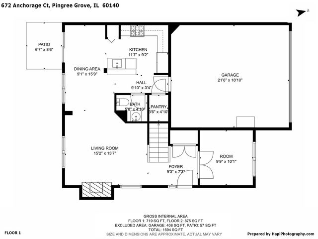 672 Anchorage Court, Pingree Grove, IL 60140