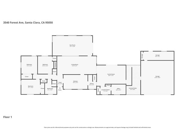 3540 Forest Avenue, Santa Clara, CA 95050