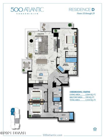 500 N Atlantic Ave # 19-D, Daytona Beach, FL 32118