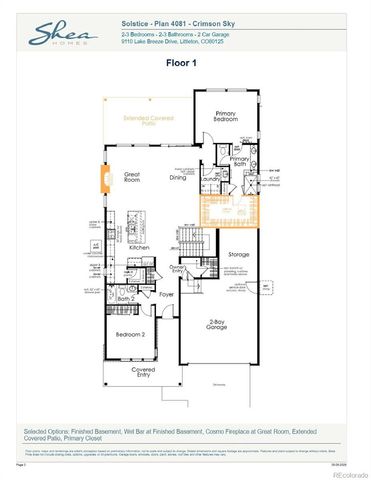 11156 Stonepath Street, Littleton, CO 80125